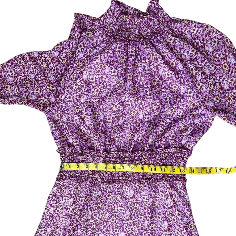 NWT O.P.T. One Pretty Time Floral Midi Dress - Picture 8 of 13